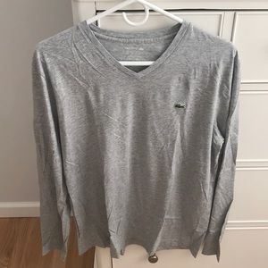 Lacoste Men’s V-Neck Pima Cotton Jersey T-Shirt